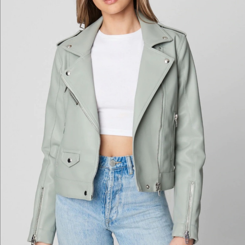 BlankNYC Play Act Faux Leather jacket nwt